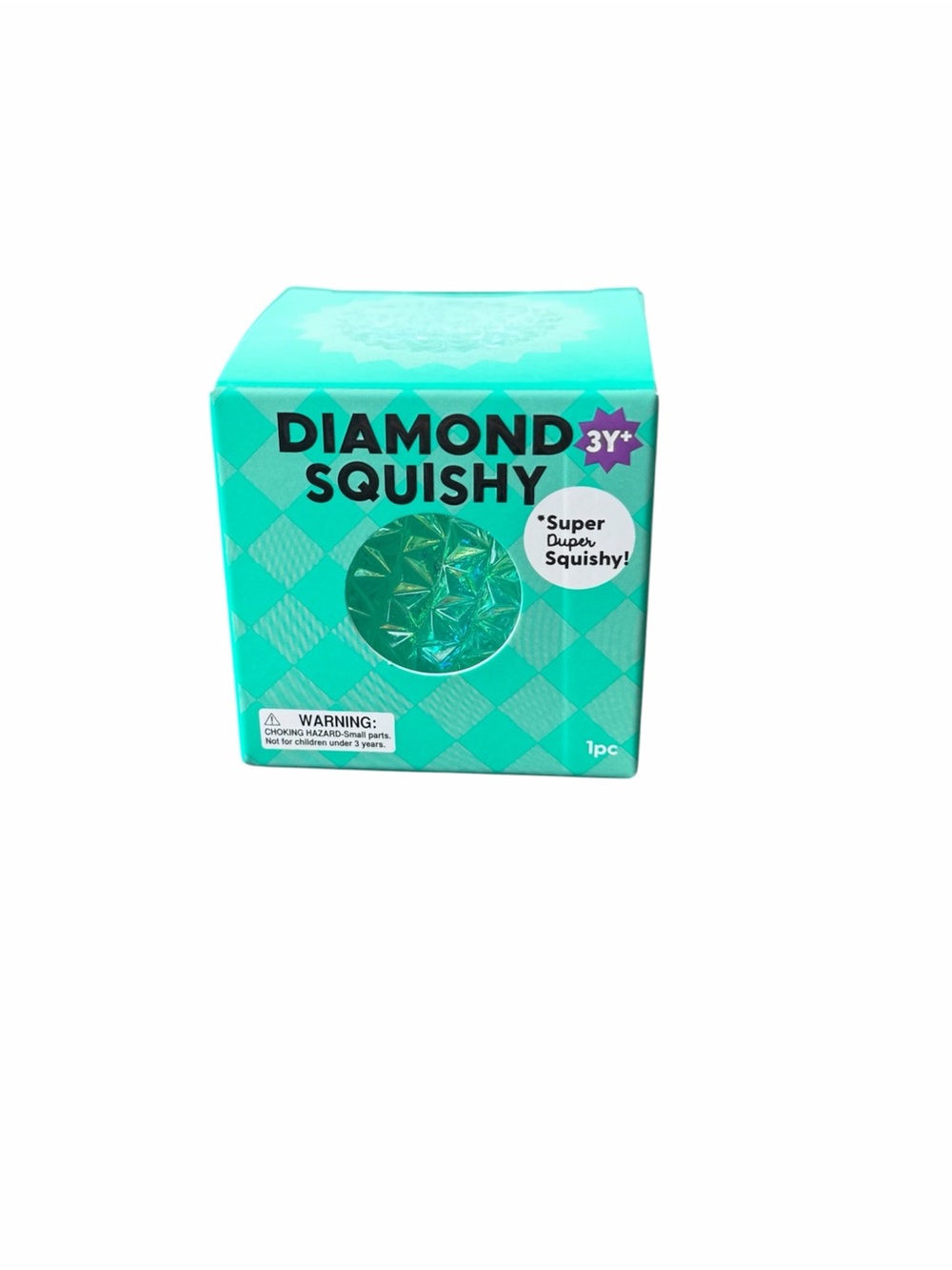 Adore Teal Boxed Diamond Squishy